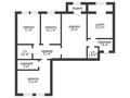 4-комнатная квартира, 134.9 м², 4/4 этаж, Кайдауыл Батыра за 26.9 млн 〒 в Актобе, жилой массив Заречный-2 — фото 31