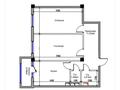 2-бөлмелі пәтер · 77 м² · 1/11 қабат, 18 мкр 11, бағасы: 22 млн ₸ в Актау, 18-й мкр  — фото 2