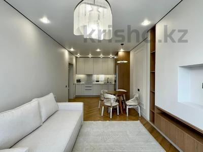 2-комнатная квартира · 55 м² · 9/12 этаж, Райымбека 210 за 56 млн ₸ в Алматы, Алмалинский р-н