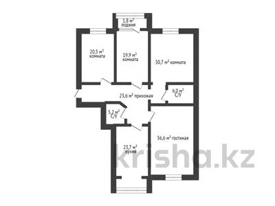 4-комнатная квартира, 168 м², 5/6 этаж, Батыс-2 за 55 млн 〒 в Актобе