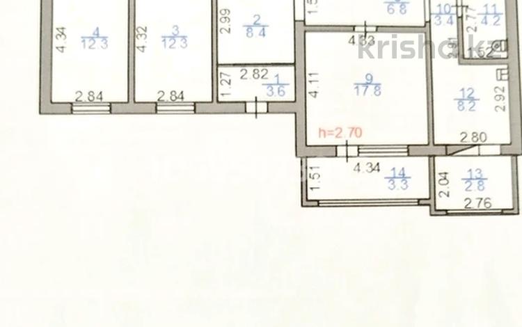 3-комнатная квартира, 93.7 м², 1/10 этаж, Гагарина 80 за 60 млн 〒 в Жезказгане — фото 2