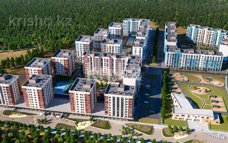 2-комнатная квартира · 77.69 м² · 9/9 этаж, мкр Кайрат, Сыбызгы 100 за 31.9 млн ₸ в Алматы, Турксибский р-н — фото 2