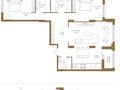 3-комнатная квартира · 96.24 м² · 15/21 этаж, Достык 8/2 за ~ 73.5 млн ₸ в Астане — фото 2