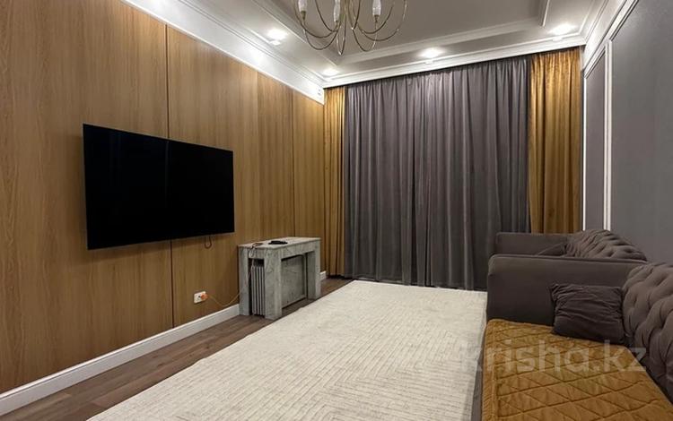 3-бөлмелі пәтер · 90.6 м² · 1/12 қабат, Мустай Карим 13а, бағасы: 84 млн ₸ в Алматы, Ауэзовский р-н — фото 2