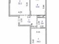 2-комнатная квартира · 65 м² · 7/9 этаж, Нажимеденова за 42.5 млн ₸ в Астане, Алматы р-н — фото 17