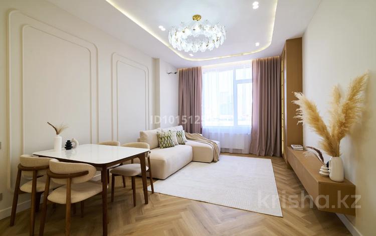 3-бөлмелі пәтер · 72 м² · 10/18 қабат, Достык 8/4 — ТРЦ Керуен, бағасы: 78.9 млн ₸ в Астане, Есильский р-н — фото 2