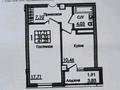 1-комнатная квартира, 42 м², 5/12 этаж, Кошкарбаева 48 за 17.2 млн 〒 в Астане, Алматы р-н — фото 11