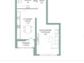 1-бөлмелі пәтер · 39.9 м² · 6/22 қабат, Толе би 19а, бағасы: ~ 20.9 млн ₸ в Астане — фото 2