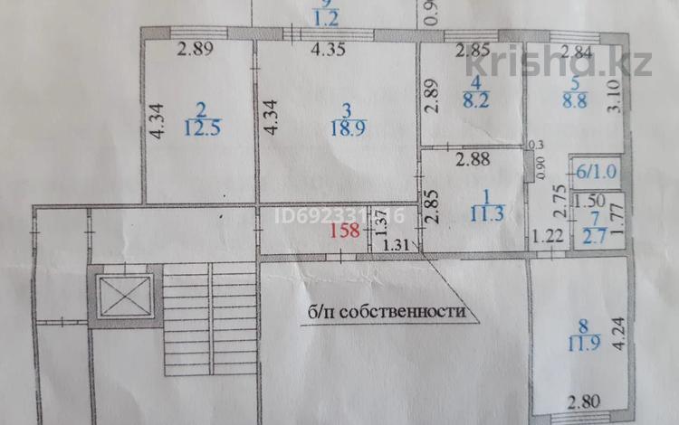 4-комнатная квартира, 76 м², 7/10 этаж, голубые пруды 5/2 за 25 млн 〒 в Караганде, Алихана Бокейханова р-н — фото 2