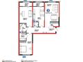 3-комнатная квартира · 120 м² · 9/9 этаж, Егизбаев 9/1 за 142 млн ₸ в Алматы, Бостандыкский р-н