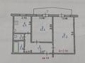 2-комнатная квартира · 58 м² · 5/5 этаж, Лиза Чайкина 6 — Возле 4-й школой за 14 млн 〒 в Хромтау — фото 12