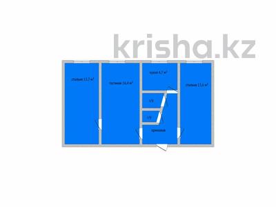 3-комнатная квартира · 57 м² · 1/5 этаж, Лермонтова 9 за 20.5 млн 〒 в Костанае