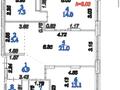 3-бөлмелі пәтер · 74 м² · 16/18 қабат, Достык 8/5, бағасы: 89 млн ₸ в Астане, Есильский р-н — фото 22