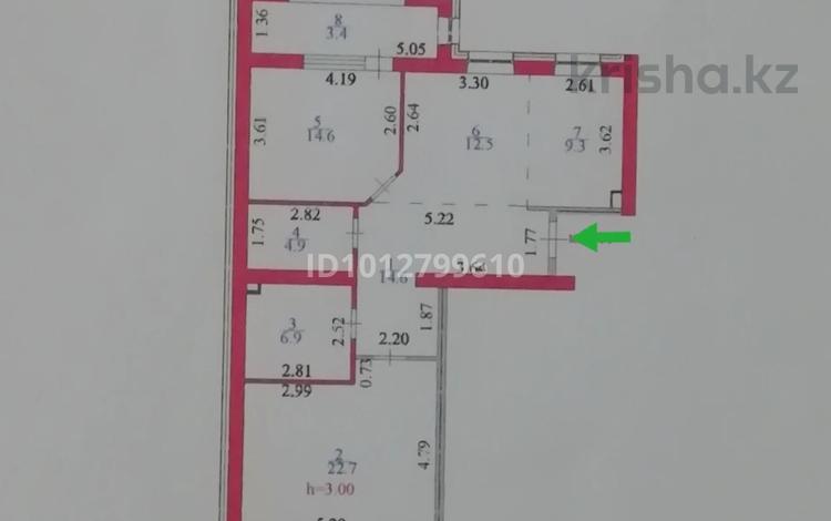 3-комнатная квартира · 92 м² · 5/8 этаж, Алихан Бокейхан за 64 млн ₸ в Астане, Есильский р-н — фото 10