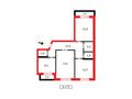 3-бөлмелі пәтер · 72 м² · 1/5 қабат, 8 микрорайон, бағасы: 17 млн ₸ в Темиртау — фото 15
