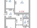 3-комнатная квартира · 61 м² · 2/3 этаж, Жубанова 29/1 за 25 млн ₸ в Астане, р-н Байконур — фото 2