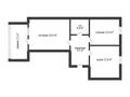 2-бөлмелі пәтер · 70 м² · 9/9 қабат, Алтын орда ш/а., молдагулова, бағасы: 35 млн ₸ в Актобе, мкр. Алтын орда — фото 15