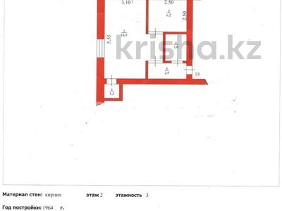 1-бөлмелі пәтер · 32.3 м² · 2/3 қабат, проспект Абая 48 — Пересечение проспект Назарбаева, бағасы: 11.5 млн ₸ в Уральске, мкр Школьник
