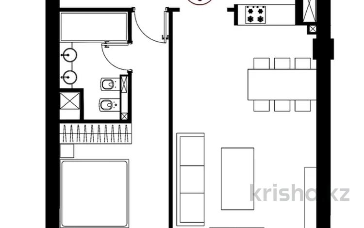 2-комнатная квартира · 78.1 м² · 7/9 этаж, Сейфуллина 597/7 — Сатпаева за 74.5 млн ₸ в Алматы, Бостандыкский р-н — фото 15