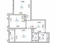 2-бөлмелі пәтер · 58.5 м² · 22/24 қабат, Калибек Куанышбаев, 11/3, бағасы: 34.9 млн ₸ в Астане, Сарайшык р-н — фото 7