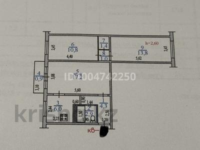 3-бөлмелі пәтер · 58 м² · 4/5 қабат, Пр.Райымбека 82/90 — Уг.Кунаева, бағасы: 37 млн ₸ в Алматы, Медеуский р-н
