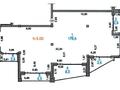 4-комнатная квартира · 197.2 м² · 2/3 этаж, мкр Тау Самал, Оспанова 14 за 335 млн ₸ в Алматы, Медеуский р-н