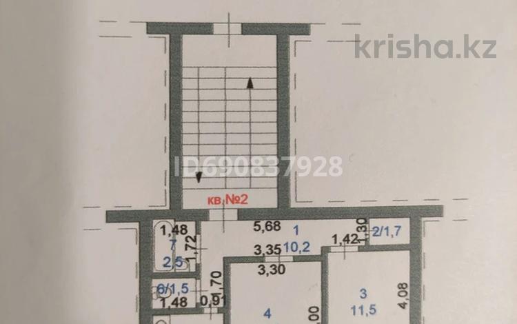 2-комнатная квартира, 52.3 м², 1/5 этаж, Едомского 8 за 14 млн 〒 в Щучинске — фото 2