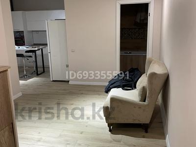 2-комнатная квартира, 75 м², 13/18 этаж помесячно, Е. Брусиловского улица, 167 блок 6 1001 — Пр абая за 300 000 〒 в Алматы, Алатауский р-н