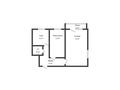 2-комнатная квартира · 44.6 м² · 4/4 этаж, проспект Абая 12 за 16 млн ₸ в Костанае — фото 8