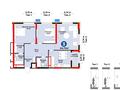 3-комнатная квартира · 95 м² · 14/16 этаж, Е-899 10 — САМАЯ НИЗКАЯ ЦЕНА за 73 млн ₸ в Астане, Нура р-н