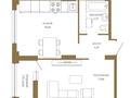 1-бөлмелі пәтер · 47.08 м² · 2/21 қабат, Достык, бағасы: ~ 35.1 млн ₸ в Астане, Есильский р-н — фото 22