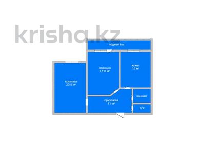 2-комнатная квартира, 68.5 м², 2/9 этаж, И. Алтынсарина 34 за 30.6 млн 〒 в Костанае