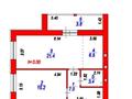 2-комнатная квартира · 58 м² · 12/12 этаж, ​Улица Шамши Калдаяков 46 за 22 млн ₸ в Астане, Сарайшык р-н — фото 4
