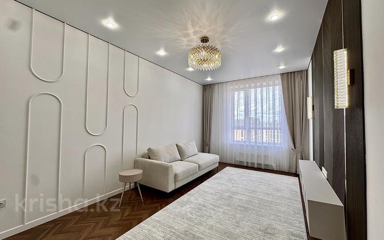 2-бөлмелі пәтер · 56.3 м² · 8/9 қабат, Мухамеджан Тынышбайулы 10, бағасы: 42.5 млн ₸ в Астане, Сарайшык р-н — фото 2