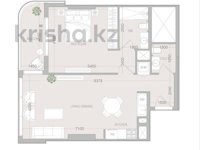 2-комнатная квартира · 73 м² · 6 этаж, Wadi al safa 5 за 140.5 млн 〒 в Дубае