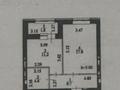 1-комнатная квартира · 42.1 м² · 8/9 этаж, Сызганова 1/1 — Е 497 за 27.3 млн ₸ в Астане, Есильский р-н — фото 8
