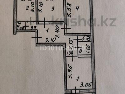 3-бөлмелі пәтер · 64 м² · 5/9 қабат, Жумабаева 113, бағасы: 32 млн ₸ в Петропавловске