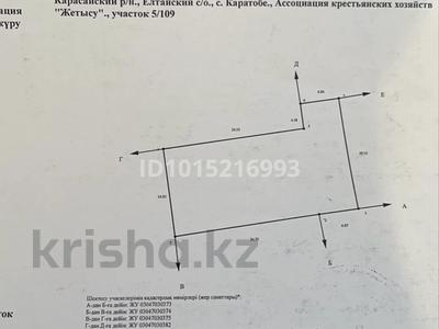 Участок · 5 соток, Каратобе за 2 млн ₸
