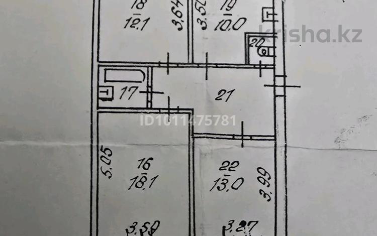 3-комнатная квартира · 68 м² · 2/5 этаж, мкр Жулдыз-2 20 за 48 млн ₸ в Алматы, Турксибский р-н — фото 2