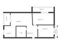 3-бөлмелі пәтер · 80.8 м² · 5/5 қабат, Елебаева 34 — Apt. 1, бағасы: 26 млн ₸ в Кокшетау — фото 16