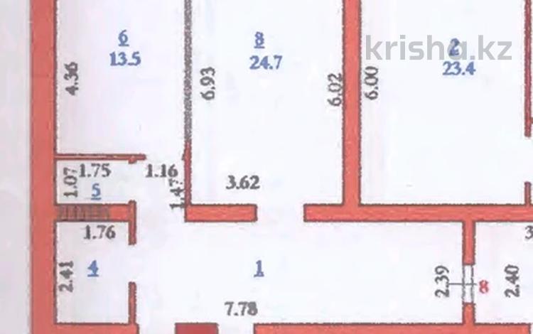 3-комнатная квартира, 103 м², 2/5 этаж, мкр. Батыс-2, Батыс 2 микрорайон 48Д — Астана за 24.8 млн 〒 в Актобе, мкр. Батыс-2 — фото 2