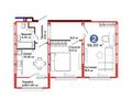 2-комнатная квартира · 57 м² · 5/14 этаж, ул. Бейбарыс Султан за 30.5 млн 〒 в Астане, Сарыарка р-н — фото 15