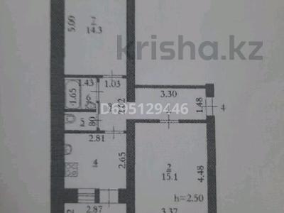 2-комнатная квартира · 49.1 м² · 2/5 этаж, Шевченко — Рядом с школой №5 за 9 млн 〒 в Актобе, мкр Гормолзавод