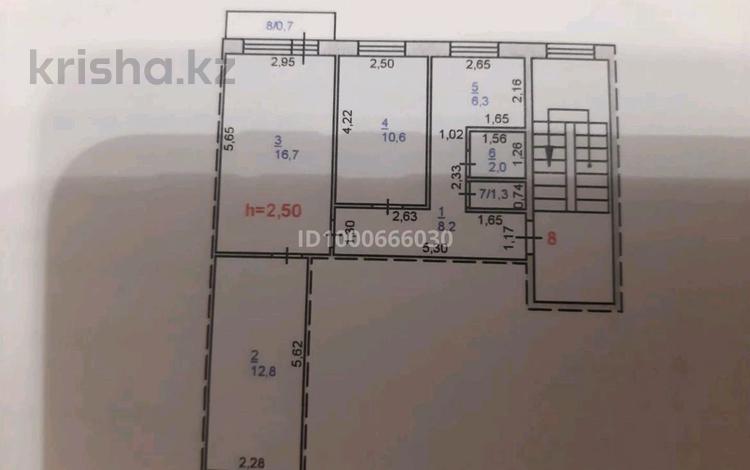 3-комнатная квартира · 58.6 м² · 2/5 этаж, Гагарина 42 за 20.8 млн ₸ в Павлодаре — фото 2