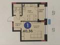 1-комнатная квартира, 40.36 м², 2/9 этаж, E-900 ул 2 за 31 млн 〒 в Астане, Нура р-н — фото 18