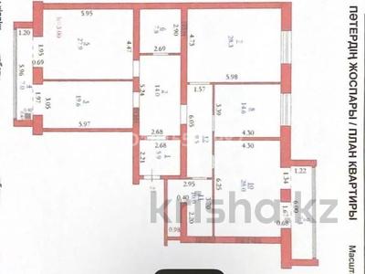 4-комнатная квартира · 180 м² · 1/5 этаж, мкр. Алтын орда 18г/2 — школы Билим за 65 млн ₸ в Актобе