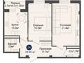 2-комнатная квартира · 68 м² · 2/9 этаж, мкр Нурсая, Султан Бейбарыс 437 за 26.5 млн ₸ в Атырау — фото 6