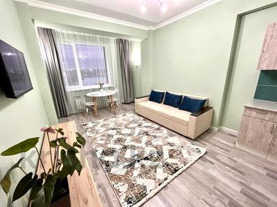 1-комнатная квартира, 35 м², 6/10 этаж посуточно, Карасай батыр 326 — Варламова за 14 000 〒 в Алматы, Алмалинский р-н