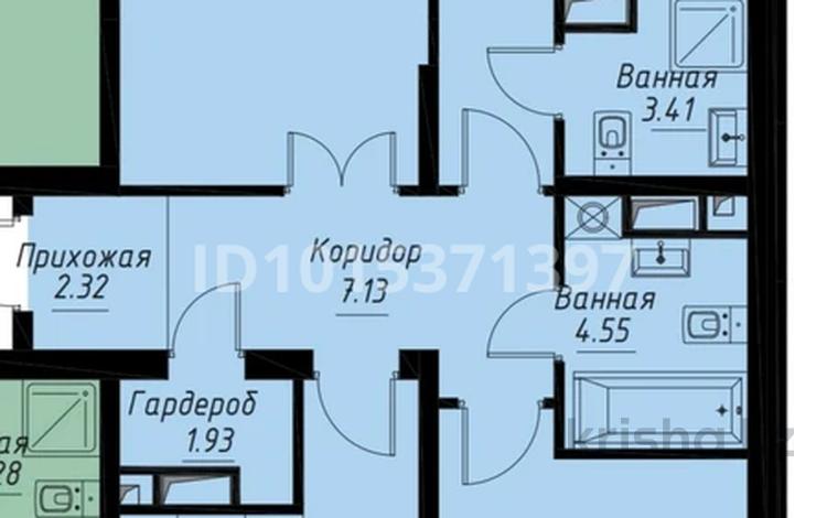 3-бөлмелі пәтер · 94 м² · 9/12 қабат, Сейфуллина 469/1 блок 1-10, бағасы: 87 млн ₸ в Алматы, Алмалинский р-н — фото 2