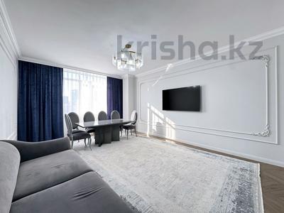 3-бөлмелі пәтер · 118 м² · 6/8 қабат, Мангилик ел 30, бағасы: 109.9 млн ₸ в Астане, Есильский р-н